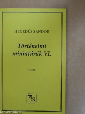 Történelmi miniatúrák VI.