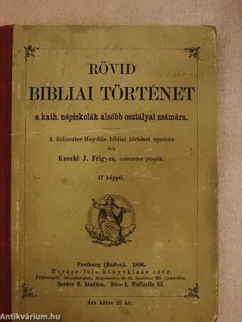 Rövid bibliai történet