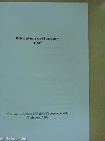 Report: Education in Hungary 1997