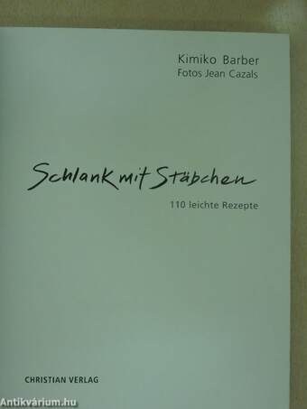 Schlank mit Stäbchen 