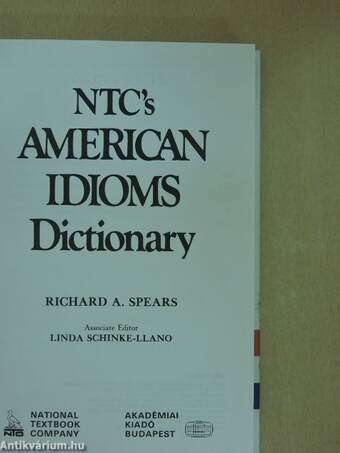 NTC's American Idioms Dictionary