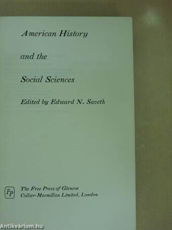 American History and the Social Sciences