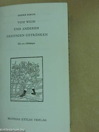 Vom Wein und anderen geistigen Getränken