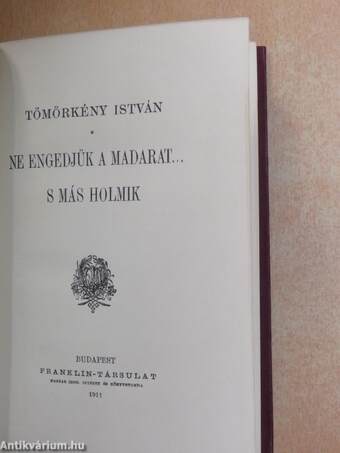 "20 kötet háború előtt megjelent szépirodalmi mű egységes díszkötésben (nem teljes sorozat)"