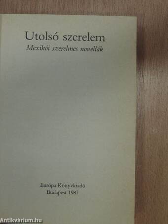 Utolsó szerelem