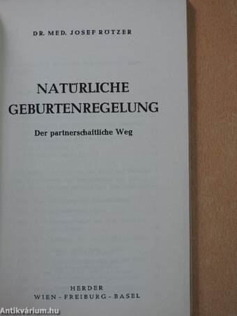 Natürliche Geburtenregelung