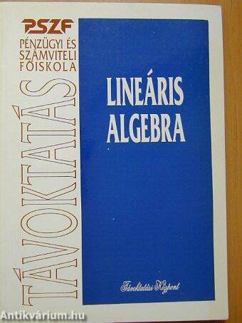 Lineáris algebra/Operációkutatás I.