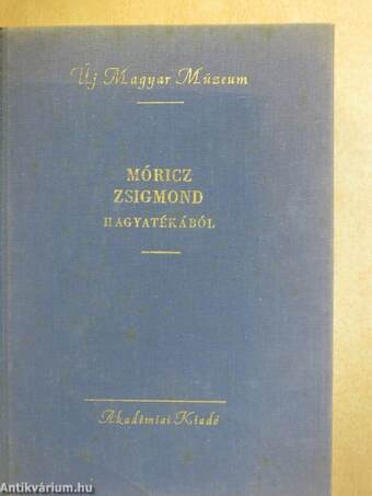 Móricz Zsigmond hagyatékából