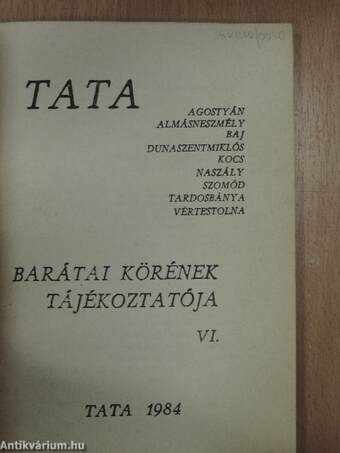 Tata Barátainak Köre 1984