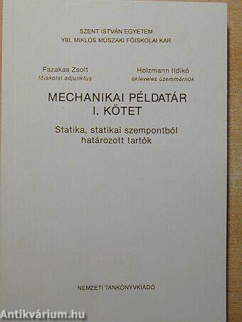 Mechanikai példatár I. kötet