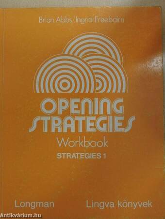 Opening Strategies - Workbook