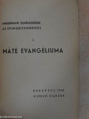 Máté evangéliuma