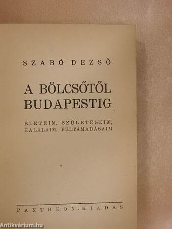 A bölcsőtől Budapestig