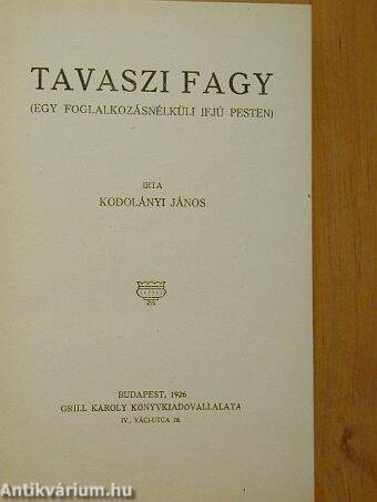 Tavaszi fagy