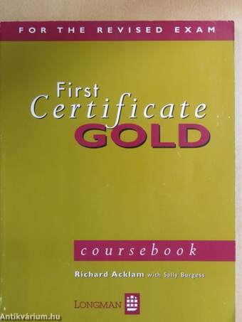 First Certificate Gold - Coursebook