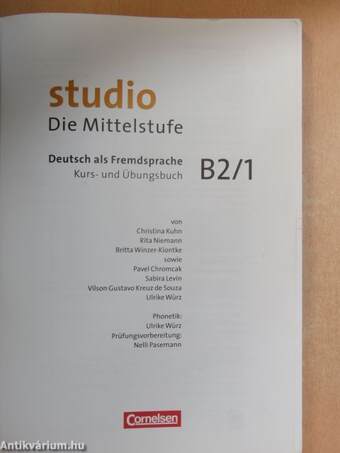 Studio - Die Mittelstufe B2/1 - CD-vel