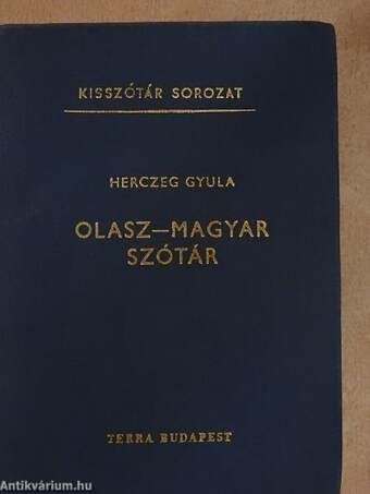 Olasz-magyar szótár