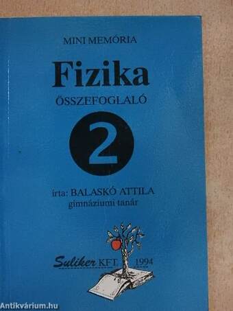 Fizika összefoglaló 2.