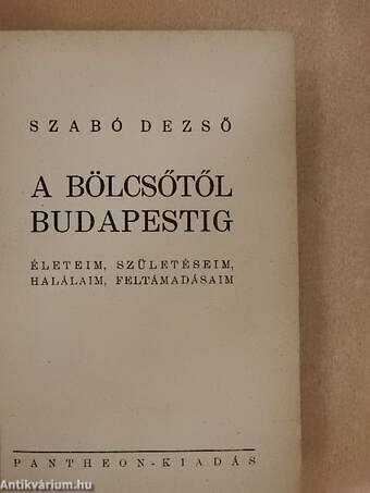 A bölcsőtől Budapestig