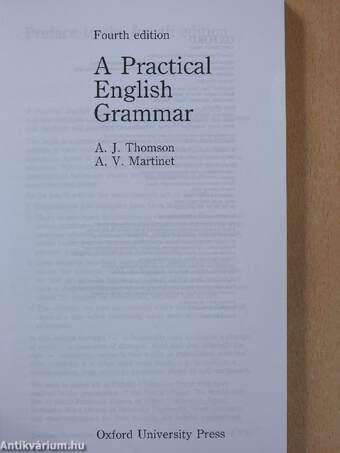 A Practical English Grammar