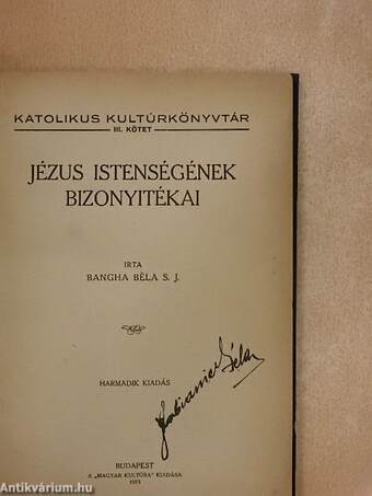 Jézus istenségének bizonyitékai