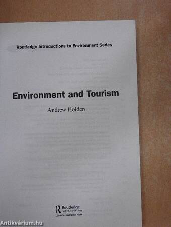 Environment and Tourism