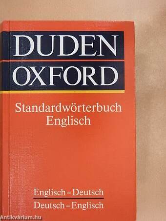 Duden Oxford Standardwörterbuch