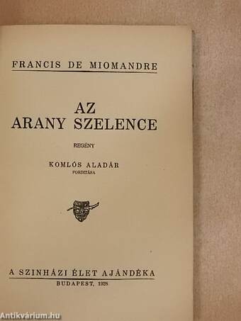 Az arany szelence