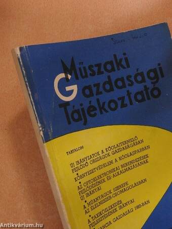 Műszaki-gazdasági Tájékoztató 1978. december