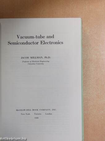 Vacuum-tube and Semiconductor Electronics