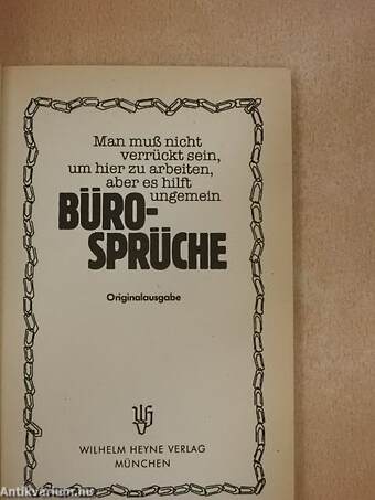 Büro-Sprüche