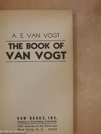 The Book of Van Vogt