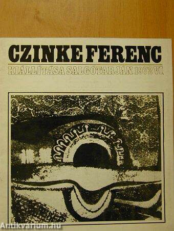 Czinke Ferenc kiállítása-Salgótarján, 1972. VI.