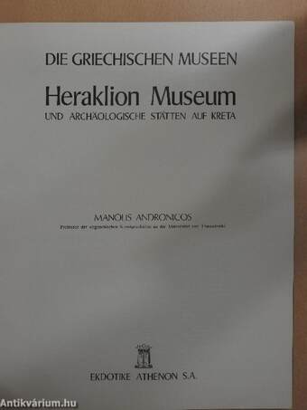 Heraklion Museum und archäologische Stätten auf Kreta