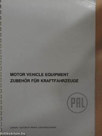 PAL Motor Vehicle Equipment