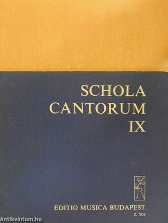 Schola cantorum IX.