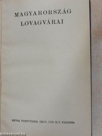 Magyarország lovagvárai