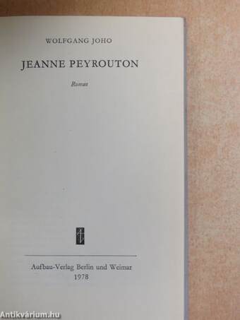 Jeanne Peyrouton