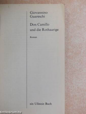 Don Camillo und die Rothaarige