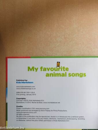 My favourite animal songs