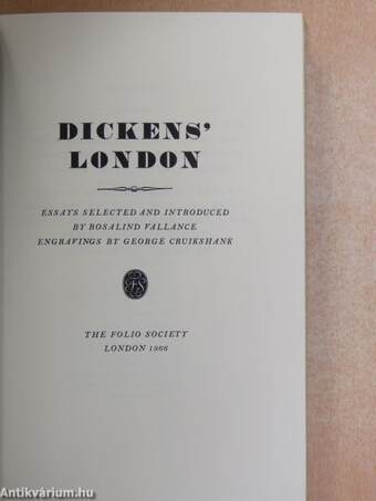 Dickens' London