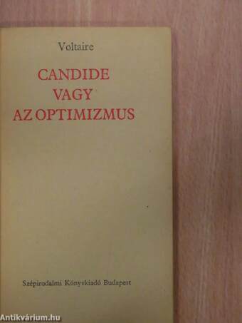 Candide vagy az optimizmus