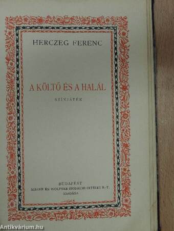 A Lánszky-motor/A költő és a halál