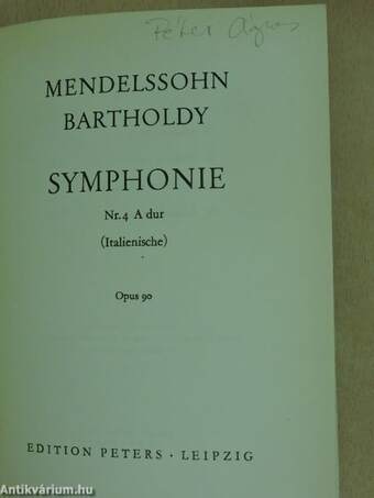 Symphonie Nr. 4 A dur