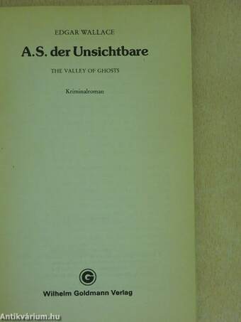 A. S. der Unsichtbare