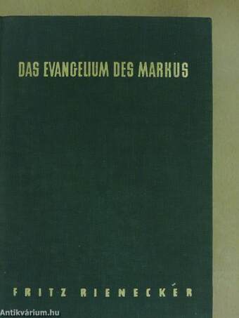 Das Evangelium des Markus