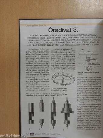 Óra magazin 2003. 1-6.