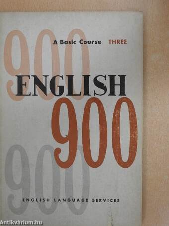 English 900 Book 3.