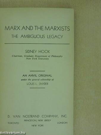 Marx and the Marxists 