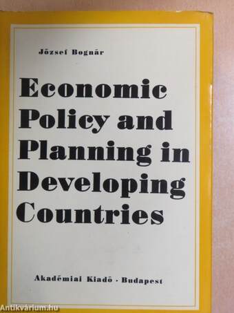 Economic Policy and Planning in Developing Countries